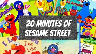 Sesame Street Book Compilation  Read Along  Read Aloud  Childrens Book [upl. by Airamak54]