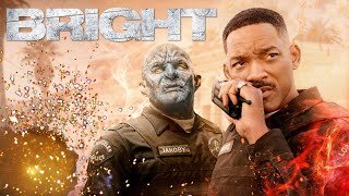 Bright 2017 Movie  Will Smith Joel Edgerton Noomi Rapace Lucy Fry Édgar  Review amp Facts [upl. by Joris946]