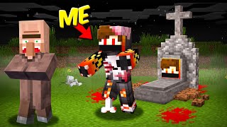 i Became Zombie For 24 Hours In Minecraft [upl. by Doe897]