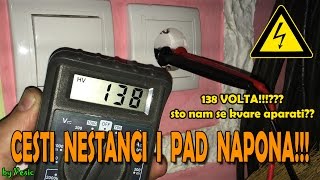 Nestanci i pad napona cesta pojava kod nas VLOG [upl. by Nosnibor]