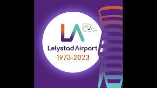 Lelystad Airport 50 jaar Een jaar vol events Kijk je met ons mee [upl. by Nerti481]