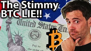 Stimulus Drives Bitcoin We Had it All WRONG 🤦‍♂️ [upl. by Selegna]