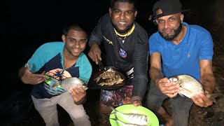 Fishing  on  the  rocks  of  Macqueripe  trinidad [upl. by Annalla]