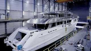 Heesen Yachts Azamanta Hull and Superstructure [upl. by Yerbua706]