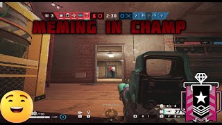 Rainbow Six Siege Meming in Ranked [upl. by Burwell]