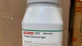 How to make PDA  potato dextrose agar [upl. by Flieger]