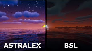 BSL vs Astralex Shaders  ULTRA Settings [upl. by Trimble94]