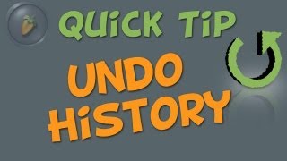 UNDO HISTORY  FL Studio Quick Tip 6 german  deutsch [upl. by Ecurb]