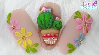 Nopalito en 3D🇲🇽 Deny Bonilla Nails [upl. by Audri]