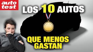 Streaming Auto Test 10 AUTOS que MENOS GASTAN ⛽💵 [upl. by Uriiah]