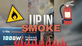 LiTime 1000W Inverter Up In Smoke [upl. by Frolick]