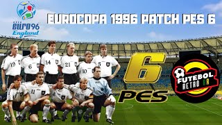 PES 6 PC Eurocopa 1996 com a seleção alemã [upl. by Ayotahs]