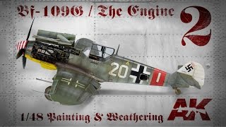 BF109G Luftwaffe WWII   Engine  24 [upl. by Franek517]