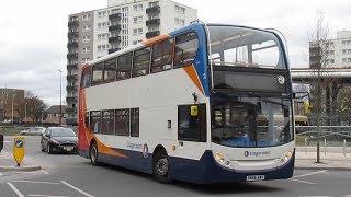 Buses amp Trains at Chester  March 2018 [upl. by Eenal]