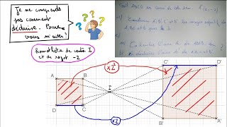 rapport dhomothétie aire 3ème [upl. by Limemann]