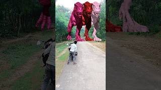 TRexe dinosaurs chasing part38 dinosaur shortvideo jurassicworld youtube bigdinosaur video [upl. by Bauer]