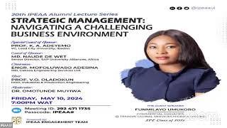 Strategic Management Navigating a Challenging Business Environment [upl. by Nosa]