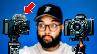 Best Camera for YouTube Canon M50 VS Sony ZV1 [upl. by Wernda]