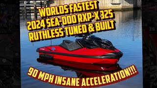 2024 SeaDoo RXPX 325 INSANE ACCELERATION [upl. by Eydie]