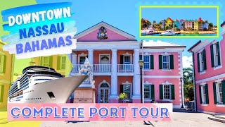 Nassau Bahamas  Downtown Nassau Walking Tour  Port of Nassau Travel Guide [upl. by Lovell]