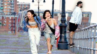 Funny WET FART Prank in NYC Mama MIA [upl. by Varrian]