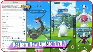 Pgsharp New Update V1701  Pgsharp New Feature  Pgsharp Free Key  Pokemon Go [upl. by Adnohsor]