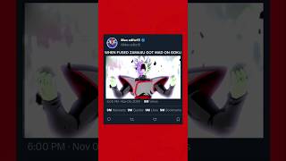 WHEN FUSED ZAMASU GOT MAD ON GOKU dragonball ytshorts viralshort TechnoGamerzOfficial [upl. by Keelia]