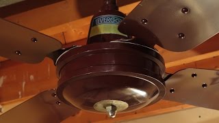 1980s Evergo 140 cm Ceiling Fan [upl. by Pancho63]