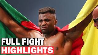 FIGHT HIGHLIGHTS  FRANCIS NGANNOU VS RENAN FERREIRA [upl. by Ater76]