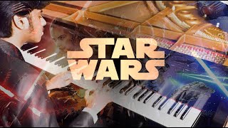 Star Wars Theme  Epic Piano amp Orchestral Version  Lydian Nadhaswaram [upl. by Yeltihw320]