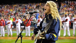 Mlb london series New York Yankees vs Boston Red Sox national anthem 30619 [upl. by Annmaria5]