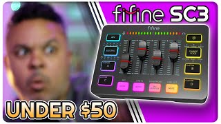 Inexpensive Gaming Audio Mixer  Fifine SC3 Review [upl. by Wiatt]