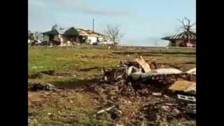 Tornado Damage in Granbury TX [upl. by Aylsworth]