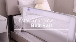 Regalo Baby Swing Down Bed Rail Installation [upl. by Esinet471]