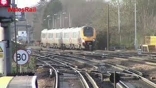 Basingstoke Station passenger services 8th December 2023 [upl. by Coreen405]