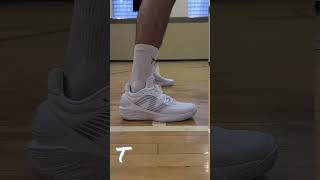 New Balance Two Wxy V5 Traction Test shorts basketball sneakers newbalance jamalmurray grippy [upl. by Ennaed]