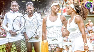 Venus Williams v Serena Williams  The Biggest Rivalries at Wimbledon [upl. by Moriyama937]