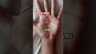 1 Lucky People Sign Mystic Cross palmistry astrology palmreading shorts [upl. by Acinonrev555]