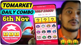 Tomarket Daily Combo 6 November  Tomarket Daily Combo Today 6 November  Tomarket 6 Nov Combo [upl. by Castro226]