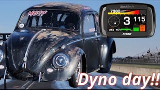 How much Hp can we Make Pro Mod Vw on the dyno turbo fueltecheverywhere [upl. by Kora]