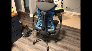 Herman Miller X Logitech G Embody Gaming Chair Unboxing [upl. by Cirek]