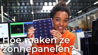 Hoe worden zonnepanelen gemaakt  Doen Ze Dat Zo  Het Klokhuis [upl. by Lennard]