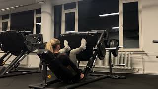 Angled leg press machine how to [upl. by Chappie]