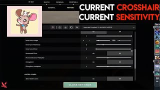 PRX Jinggg Valorant CURRENT Settings [upl. by Suinuj]