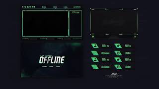 Photoshop CS6 Free Download – CS GO Twitch Stream Overlay Template [upl. by Ilowell]