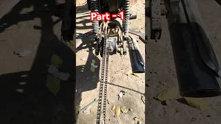 Bike troli ka chain System very easy method subscribe youtubeshorts welding tranding views [upl. by Lupee74]