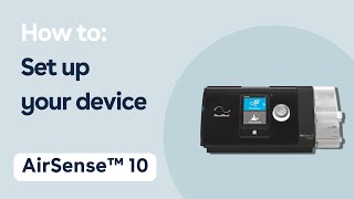 AirSense™ 10 C2C How to set up your device [upl. by Natasha]