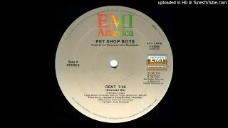 Pet Shop Boys ‎– Rent Francois Kevorkian 12quot [upl. by Ahsac]