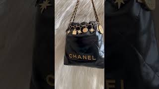 Chanel 22 Mini Handbag 23S shorts fashion [upl. by Zashin597]