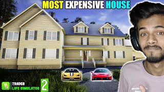 I PURCHASE THIS 1 MILLION DOLLARS HOUSE FOR ME TRADER LIFE SIMULATOR 2 20 [upl. by Bollay]